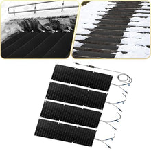 iumLeap Outdoor Snow Melting Mats for Driveways and Stairs - Ice and Snow Removal with Power Cord - Safe & Durable Rubber Devise, 25.4x76.2cmx4Pcs