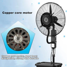 Cooling Fan With Low Noise, Lifting Type Misting Fan, ( 3-Speed Wind Speed Adjustment ) Wide Heat Dissipation Range, 120° Wide-Angle Air Supply, For Factory Workshop, Yard, Backyards(Size:A-2.7ft)