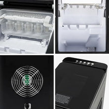 XXGDCOLP Portable Ice Maker Mini Commercial Home Bar Cafe Desktop Outdoor(OneColor)