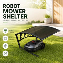 Robot Lawn Mower Garage for Robomow RK Series 2020 Outdoor Robotic Canopy Durable Sturdy Arched Lawn Mower Cover,Blue-800 * 1000mm