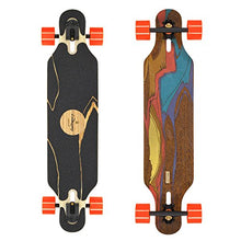Loaded Boards Icarus Bamboo Longboard Skateboard Complete with Orangatang Kegel 80mm/80a Wheels