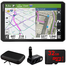 Garmin dezl OTR810 8" GPS Truck Navigator Bundle with Case and 32GB MicroSD