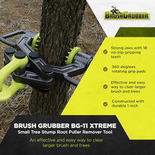 Brush Grubber Xtreme Tree Stump Puller Tool with Rugged Handles & Steel Construction