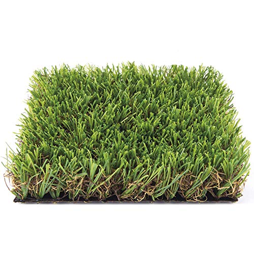 Fas Home Artificial Grass Turf 13x47 ft, Fake Grass Rug with Drainage
