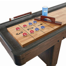 Hathaway Challenger 12-Ft Shuffleboard Table Walnut