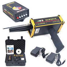 GR-200 Metal Detector, 100m Long Range Underground Metal Gold Detector with 3D LED Display + Antenna Plastic Suitcase Treasure Finder for Gold Silver Copper AC100‑240V (US Plug)