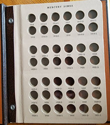 Dansco Coin Album #7123 for Mercury Dimes 1916-1945 Light-Up-17
