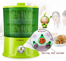 YWangQiang Bean Sprout Machine Fully Automatic Seed Germination Device pressurized Design Four Season Mode Germination kit 3 Layers (3 Layers) (2 Layer)
