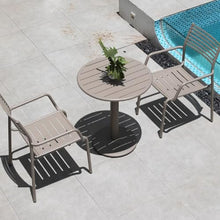 Outdoor Tables and Chairs, White, Internet Famous, All Aluminum, Outdoor Leisure, Milk Tea Shop, Coffee Shop, Courtyard, Terrace, Three to Five Piece Set of Tables and Chairs t1