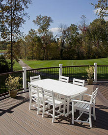 Trex® Outdoor Furniture™ Monterey Bay Dining Set, Stepping Stone