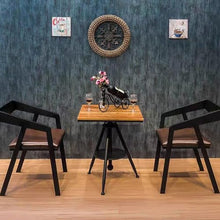 JOSOGO Outdoor Cafe Bistro Table and Chair Set, Metal Round Dining Set for Coffee Shop, Commercial Restaurant Furniture for Dessert Shop Patio,Bar BBQ Hotpot Seating(W)