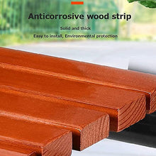 ERoomQ Outdoor GThe Bench,Outdoor GThe Patio Bench for Your Leisure Time,Weatherproof GThe Benches Made of Cast Iron and Solid Wood, 2-4 Seat Bench with Backrest (1.5M)