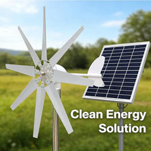 AISINILALAO ﻿20000W Low Noise Wind Turbine Generator, 12V-220V Portable Vertical Wind Power Turbine Generator Kit 3 Phase AC Low Noise Windmills with MPPT Controller,48v