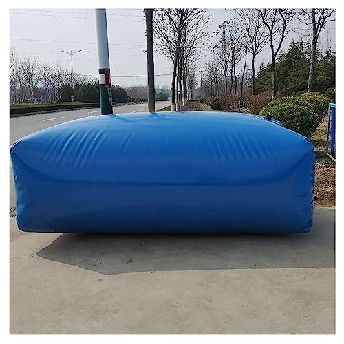 5sssallefaa Collapsible Emergency Water Tank Bladder Portable Storage Container 1.5x1x0.45m One Color