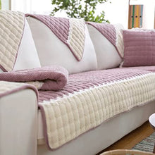 VFIIIOLPAA Sofa Cushion Non-Slip Fabric All Seasons All-Purpose Package Three-Sided Cover Towel Cover Cloth Cushion (Color: D, Size: 90 * 240cm) (E 90 * 240cm)