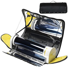 PioMue Portable Solar Oven Kit for 1-3 Meals,Effortless Outdoor Cooking with Solar Oven Kit,Cook Meals in 20 min, Great for Camping, Travel, Beach etc