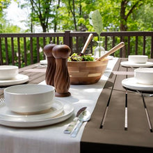highwood Lehigh 7pc Rectangular Dining Set 84" x 42", Woodland Brown