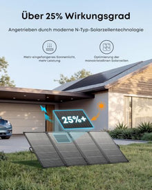 Anker SOLIX F3800 Portable Power Station and 400W Bifacial Panel, 3,840Wh