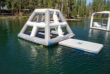 AQUAGLIDE Spire 6.8 Floating Climbing Tower AquaPark Accessory Multicolor