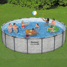 Bestway Steel Pro MAX 18' x 48" Above Ground Swimming Pool Set with Pump