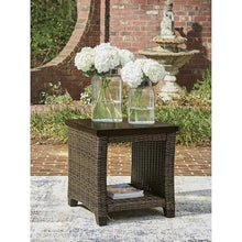 Signature Design by Ashley Wicker Outdoor End Table with Storage