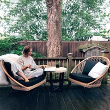 KPHYMOD 3 Pieces Outdoor Patio Furniture Sets, Manual Weaving PE Wicker Rattan Balcony Conversation Sets with Cushion and Table (Size : Style B)
