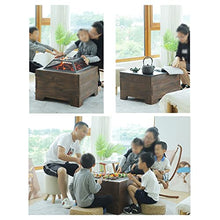 YUHUAWF Grill Outdoor Camping Indoor Barbecue Stove Table Villa Heating Fire Basin Fireplace Tea Pot Charcoal BBQ Grill