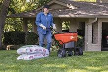Agri-Fab 45-0548 130 lb. Commercial Push Spreader, Orange/Black