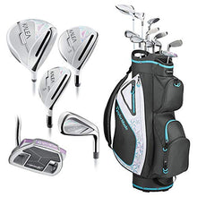 TaylorMade Golf Kalea Package Set Charcoal/Blue RH
