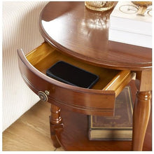Couch End Table Wooden Sofa Side Table Living Room Round Side Table Coffee Table Modern Side Table Corner Tables for Living Room