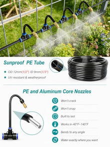 Irrigation System for Raised Garden Bed/Havc/Potted Plants