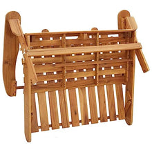 LPERTGFHU 5-Piece Adirondack Lounge Set, Acacia Wood Patio Furniture