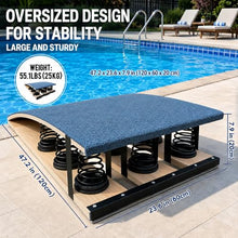 Gymnastics Springboard with 9 Springs for Jump & Diving Practice (Red)