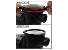 IJOWEEN 22 Inch Above Ground Swimming Pool Sand Filter System for Rx Clear