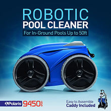 Polaris 9450 Sport Robotic Pool Cleaner Blue