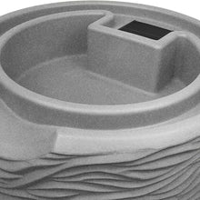 Good Ideas Impressions Faux Palm 65-Gallon Rain Barrel Planter & Stand