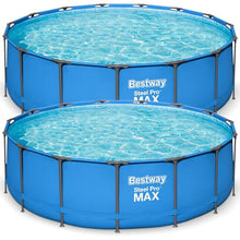 Bestway Steel Pro MAX 15’ x 48" Above Ground Pool, Pools Only, 2-Pack
