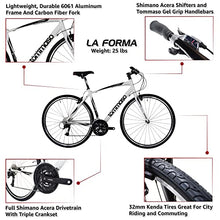 Tommaso La Forma Aluminum & Carbon Hybrid Bike - White - Best