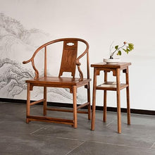 GKOKG Coffee Tables Chinese Style Wooden Corner Sofa Side Table Living Room Small Square Bedroom Bedside
