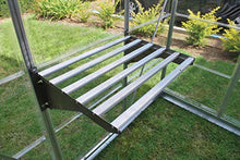 Palram Canopia Snap & Grow 6x8 Ft. Greenhouse Kit Heavy Duty Polycarbonate Aluminium Frame Silver