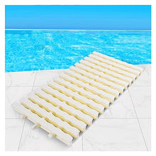 DHXIAMZ Plastic Swimming Pool Overflow Drain Grill - Efficient Water Draina Channel Grate Cover for Pools, Hot Tubs, and Spas - Heavy-Du, Weather-Resistant Design