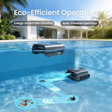 AIPER Experts Duo: Cordless Pool Cleaner Robot & Solar Pool Skimmer, Gray
