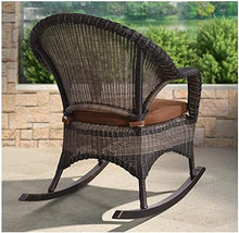 ESRADA PE Wicker Bistro Set, 3 Piece Outdoor Garden Furniture Set, Furniture Set Bistro Table Set with 2 Chairs and Glass Top Side Table for Garden Backyard Outdoor Patio U 1 Table and 2 Chairs