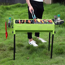 MNSSRN Portable Large Charcoal Grill for Cooking on Open Fire, Camping Accessories Cooking for Outdoor Cooking Camping Hiking Picnic