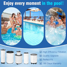 S7M400 Pool Filter Cartridges, 170146 Pool Filter Replacement for sta-rite System 3 25022-0224S & 25021-0224S Pool, Filter Cartridge Module Compatible with sta-rite System 3 S7M400 Filter, 400 Sq.Ft