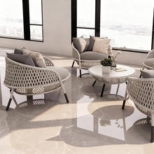 Apk i bc Terrace Rattan Single Creative Leisure Chair, Lightweight and Easy to Move, Suitable for Outdoor Seaside Use, Equipped with 3 Pillows and 1 Cushion(Orange,80 * 85 * 70)