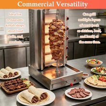 WYDDDARY Commercial Gas Shawarma Grill Machine 2800Pa 1-Station Auto-rotate