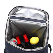 MVNOIRE Suitable Picnic Cooler Backpack Thicken Waterproof Large Thermo Bag Refrigerator Fresh Keeping Thermal Insulated