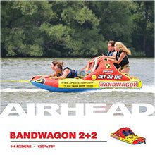 SportsStuff Bandwagon 2+2 Towable Tube Black