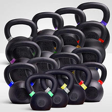 French Fitness Cast Iron Kettlebell Set (5-80 lbs)